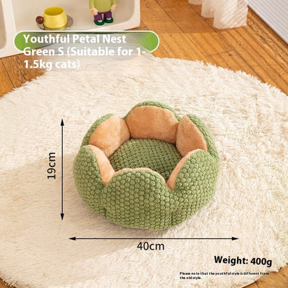 Cactus Petal Pet Bed